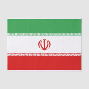 Papel De Seda Bandera de Irán