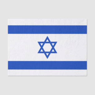 Papel De Seda Bandera de Israel