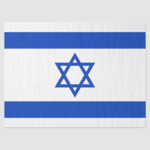 Papel De Seda Bandera de Israel