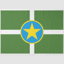 Papel De Seda Bandera de Jackson (Misisipi)