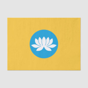 Papel De Seda Bandera de Kalmukia