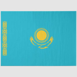 Papel De Seda Bandera de Kazajistán