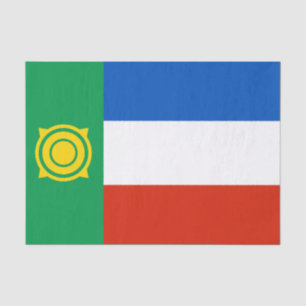 Papel De Seda Bandera de Khakassia