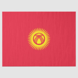 Papel De Seda Bandera de Kirguistán