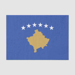 Papel De Seda Bandera de Kosovo