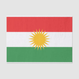 Papel De Seda Bandera de Kurdistán
