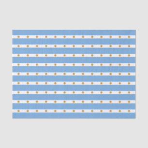 Papel De Seda Bandera de la Argentina