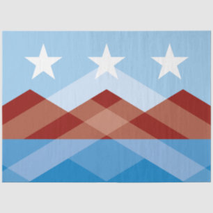 Papel De Seda Bandera de la ciudad de Peoria (Arizona)