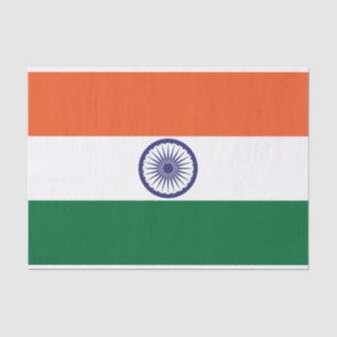 Papel De Seda Bandera de la India
