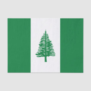 Papel De Seda Bandera de la Isla Norfolk
