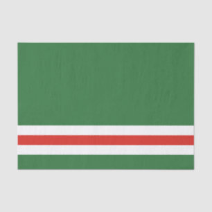 Papel De Seda Bandera de la República Chechena de Ichkeria