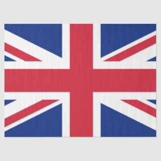 Papel De Seda Bandera de la Unión del Reino Unido