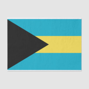 Papel De Seda Bandera de las Bahamas