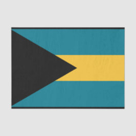 Papel De Seda Bandera de las Bahamas