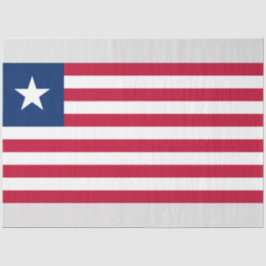 Papel De Seda Bandera de Liberia (Liberia)