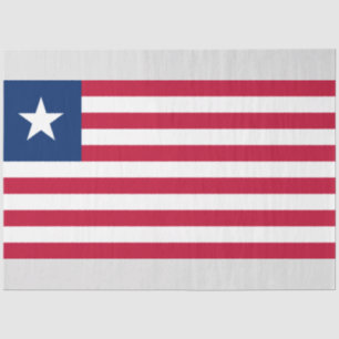 Papel De Seda Bandera de Liberia (Liberia)