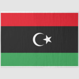 Papel De Seda Bandera de Libia