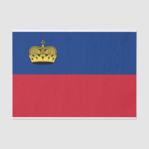 Papel De Seda Bandera de Liechtenstein