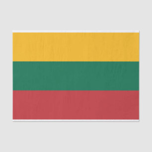 Papel De Seda Bandera de Lituania