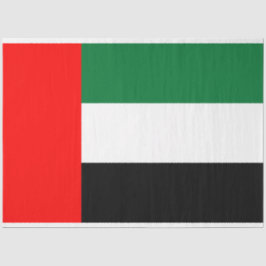 Papel De Seda Bandera de los Emiratos Árabes Unidos (EAU)