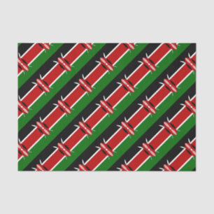 Papel De Seda Bandera de los masái de Kenia Bendera ya Kenya