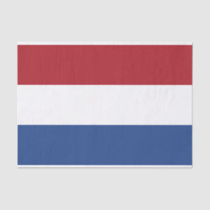 Papel De Seda Bandera de los Países Bajos