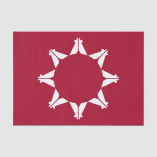 Papel De Seda Bandera de los sioux oglala lakota