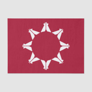 Papel De Seda Bandera de los sioux oglala lakota