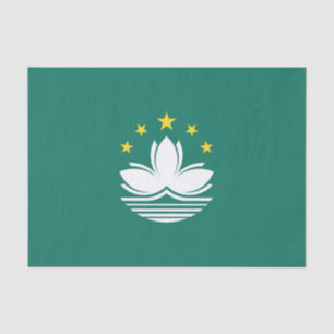 Papel De Seda Bandera de Macao
