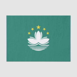 Papel De Seda Bandera de Macao (región china)
