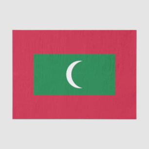 Papel De Seda Bandera de Maldivas