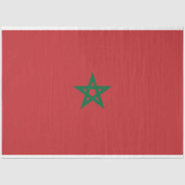 Papel De Seda Bandera de Marruecos