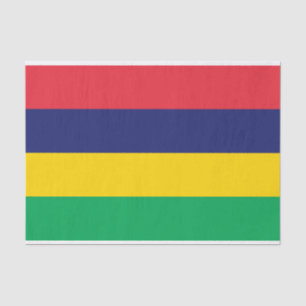 Papel De Seda Bandera de Mauricio