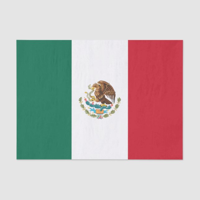 Papel De Seda Bandera de México (Anverso)