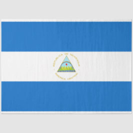 Papel De Seda Bandera de Nicaragua