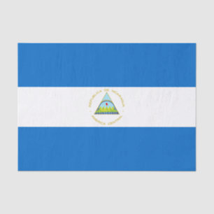 Papel De Seda Bandera de Nicaragua