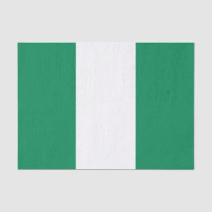 Papel De Seda Bandera de Nigeria