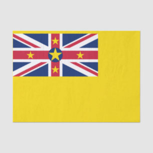 Papel De Seda Bandera de Niue