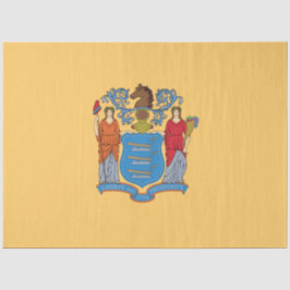 Papel De Seda Bandera de Nueva Jersey