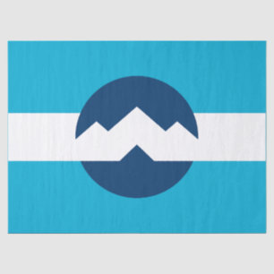 Papel De Seda Bandera de Ogden, Utah