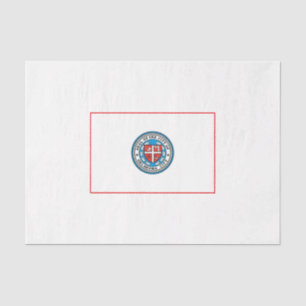 Papel De Seda Bandera de Oklahoma City (Oklahoma)