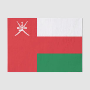 Papel De Seda Bandera de Omán