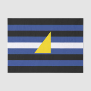 Papel De Seda Bandera de Orgullo de Deportes Acuáticos