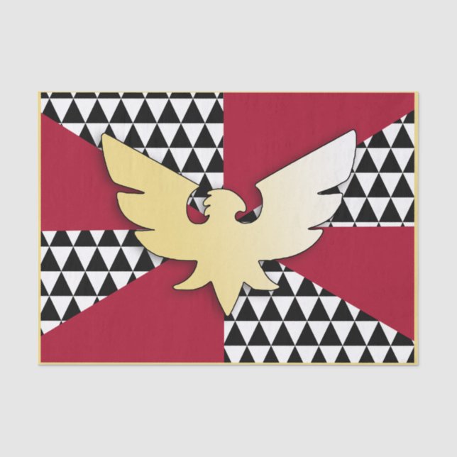 Papel De Seda Bandera de Orgullo Drag (Anverso)