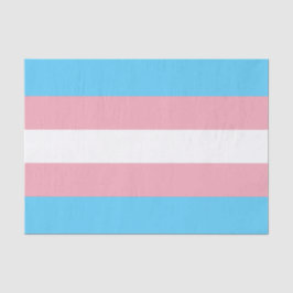 Papel De Seda Bandera de Orgullo Transgénero Horizontal