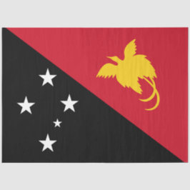 Papel De Seda Bandera de Papúa Nueva Guinea