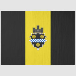 Papel De Seda Bandera de Pittsburgh (Pennsylvania)