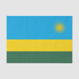 Papel De Seda Bandera de Ruanda