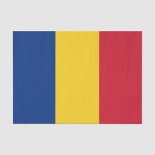 Papel De Seda Bandera de Rumania
