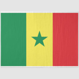 Papel De Seda Bandera de Senegal